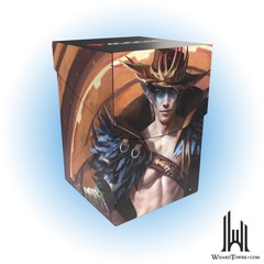 Deck Box - MTG Outlaws of Thunder Junction Key art Oko 100+